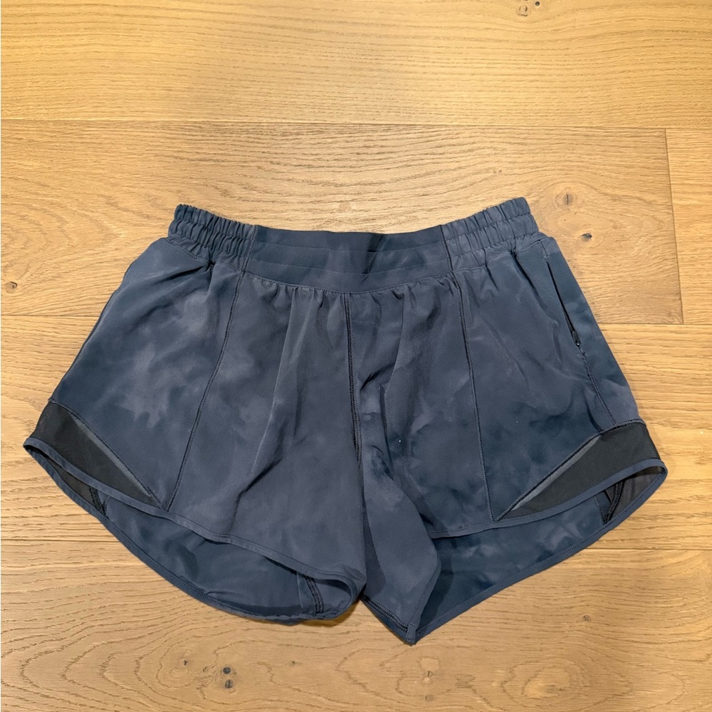 Lululemon hotty hot low-rise lined shorts. 4”. Stone gray.